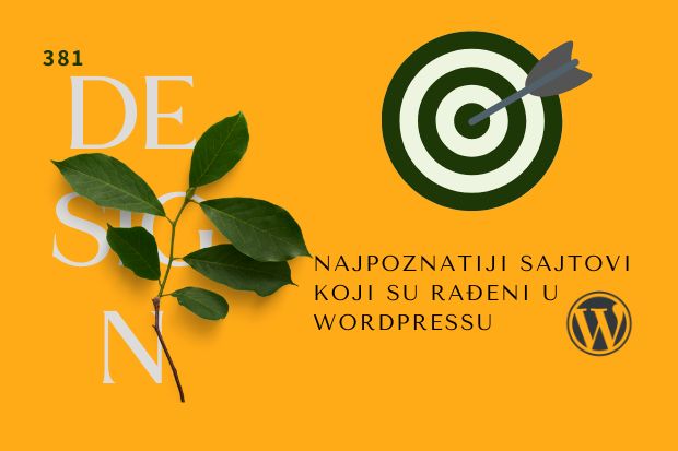 Najpoznatiji sajtovi koji su rađeni u WordPressu